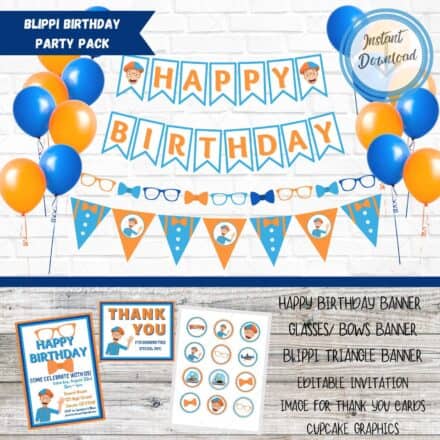 Blippi Party Ideas - Mimi's Dollhouse