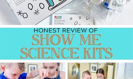 Kindergarten Show Me Science Review for Homeschool