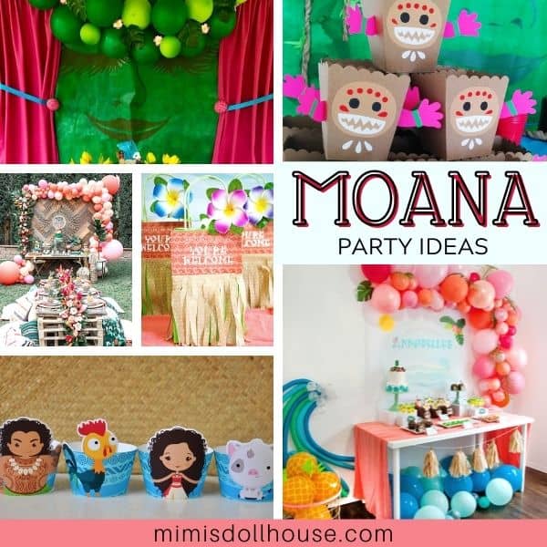 21 Stunning Moana Party Supplies + Ideas - Mimi's Dollhouse