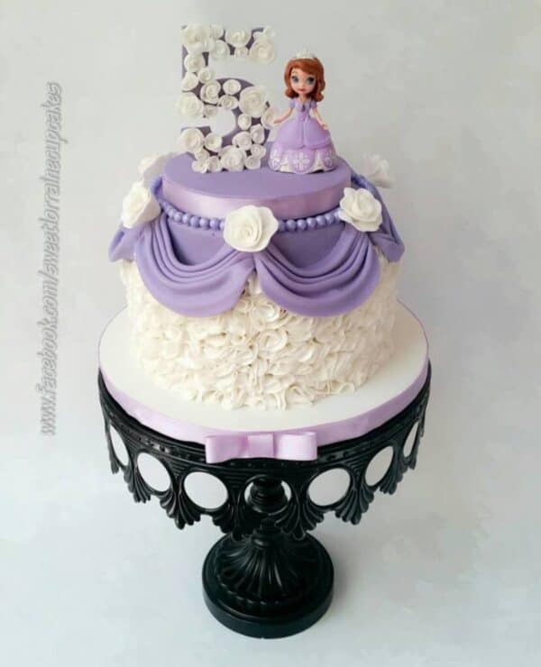 Sofia Sofia The First Cake, A Customize Sofia The First cake