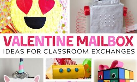 30+ Valentine MailBox Ideas for School Valentine Exchange