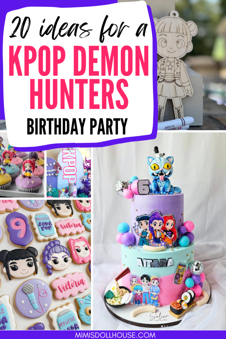 20+ Golden KPop Demon Hunters Party Ideas Mimi's Dollhouse — free download