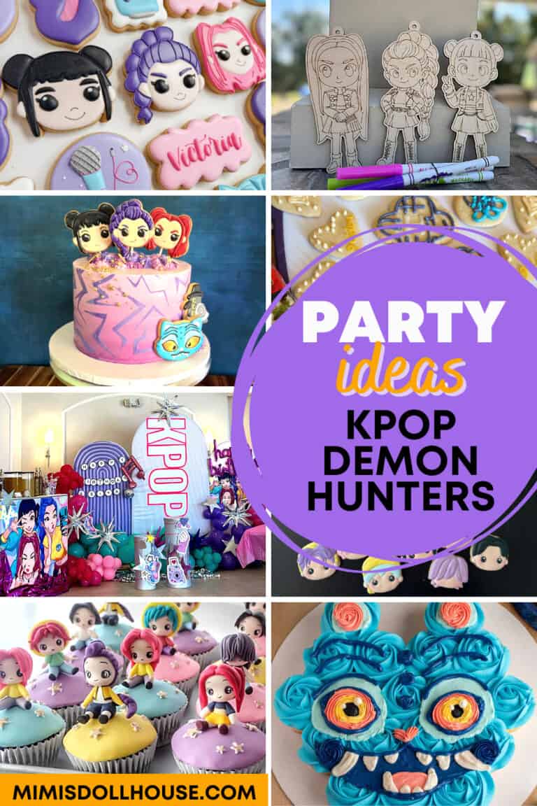 20+ Golden KPop Demon Hunters Party Ideas Mimi's Dollhouse — free download